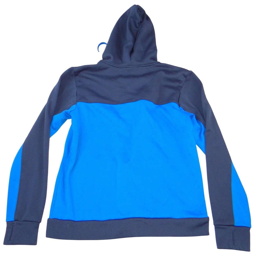 The North Face Mens Full Zip Hoodie Blue Colorblock Performance Fleece Size M - Picture 5 of 7
